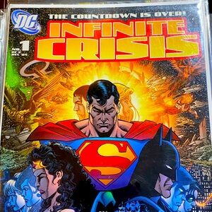 Vintage Superman and Superboy DC comi books